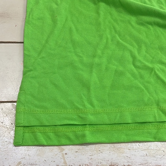 Urban Pipeline Boy’s Polo Shirt XLARGE Lime Green Short Sleeve 100% Cotton - Picture 4 of 5